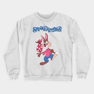 Splash Mountain / Run Away Rabbit Design Crewneck Sweatshirt